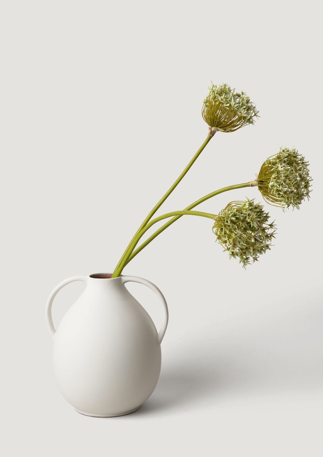 Artificial Allium Flowers in Jug