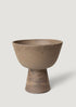 Handmade Ceramic Vase in Earthy Brown