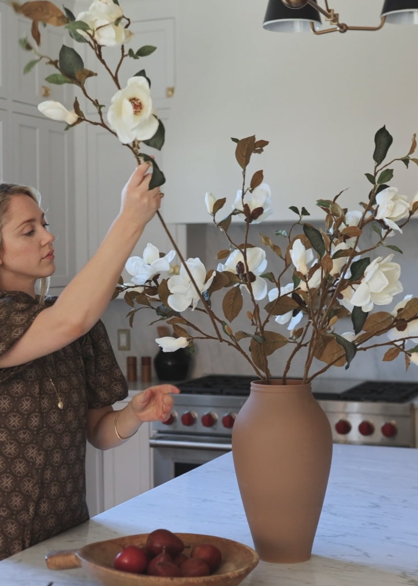 Afloral Artificial Magnolia Flower Stems