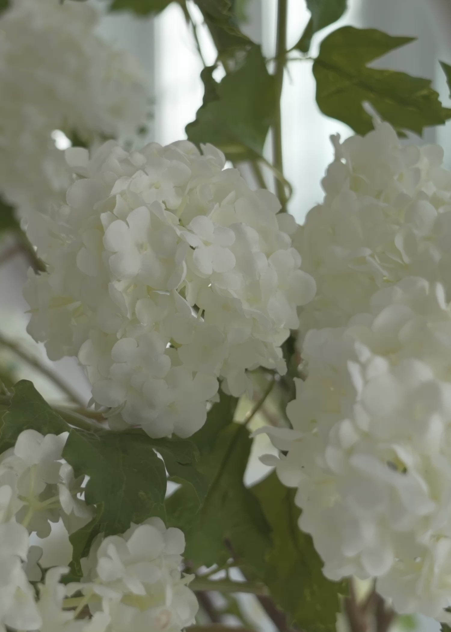 Afloral-White-Fake-Snowball-Flowers