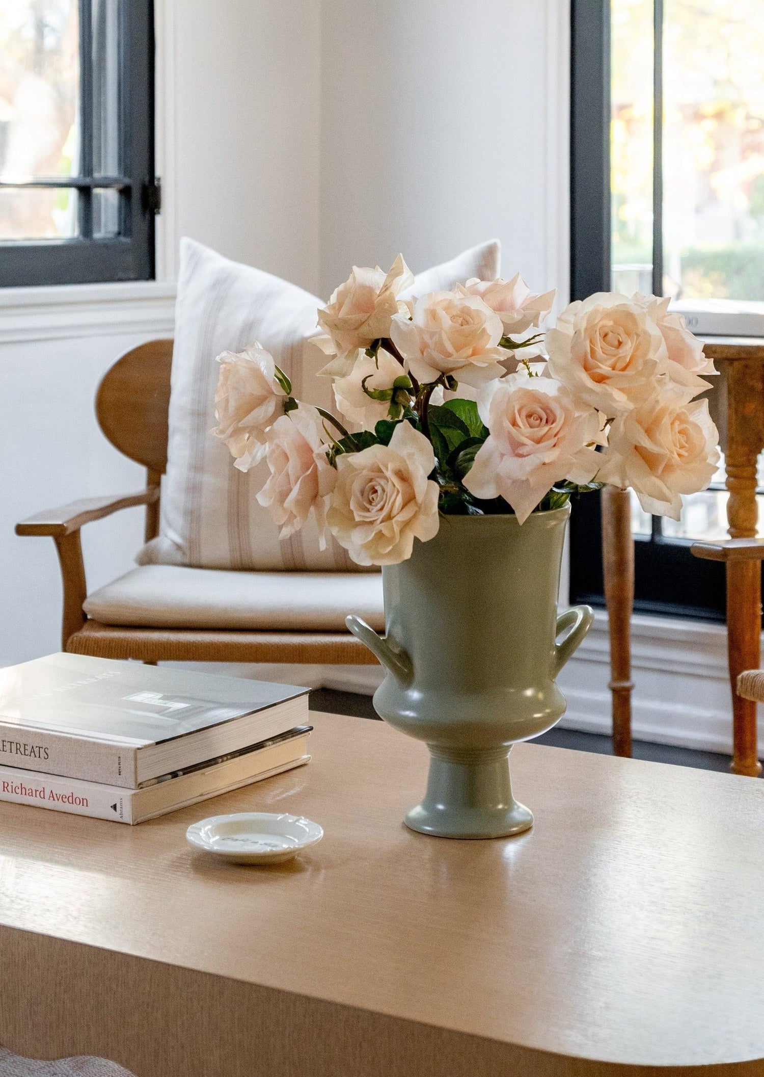 Afloral-Fake-Rose-in-Cream-Peach