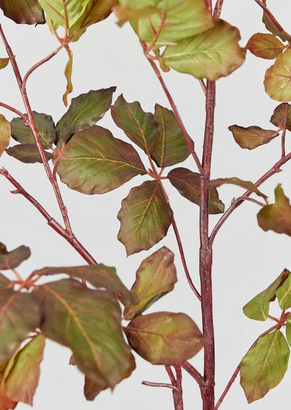 Afloral Faux Burgundy Fall Leaves Branch