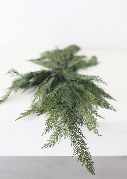 Cedar Swag for Holiday Tables