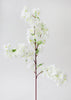 White Cherry Blossom Artificial Flowers at afloral