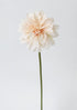 Blush Peach Dahlia Silk Flower