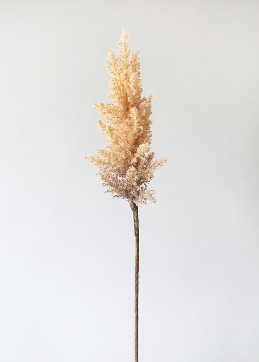 Artificial Tan Pampas Grass
