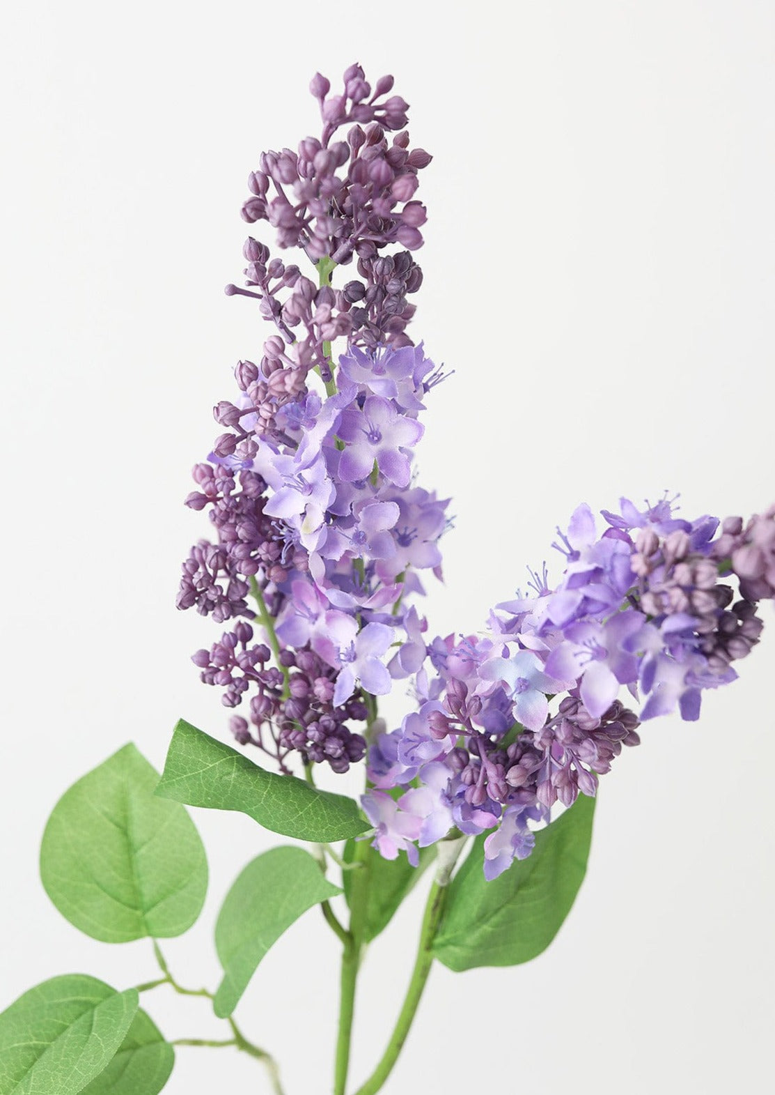 Faux Flowers Purple Lilacs at Afloral