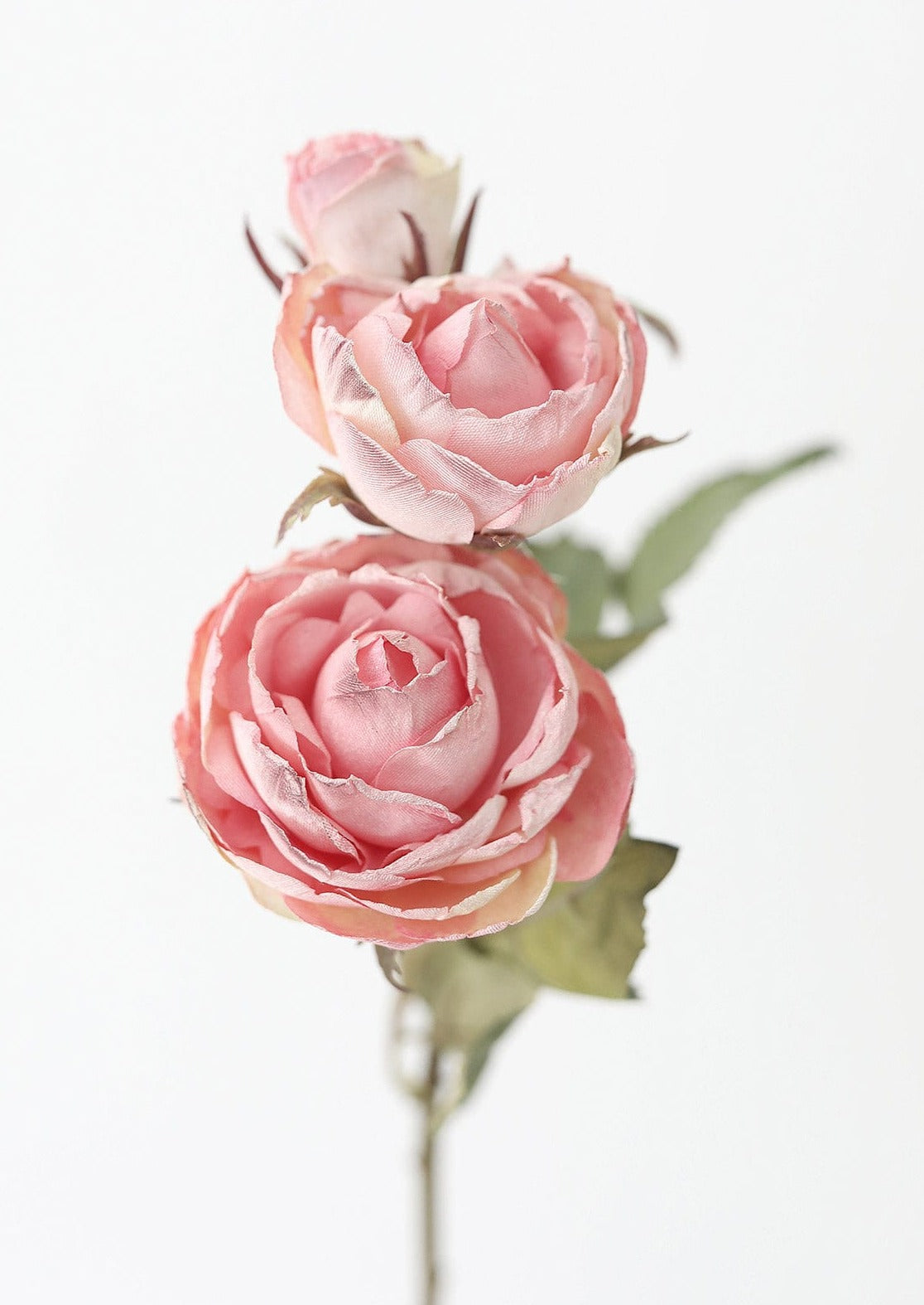 Pink Mauve Faux Roses - 21