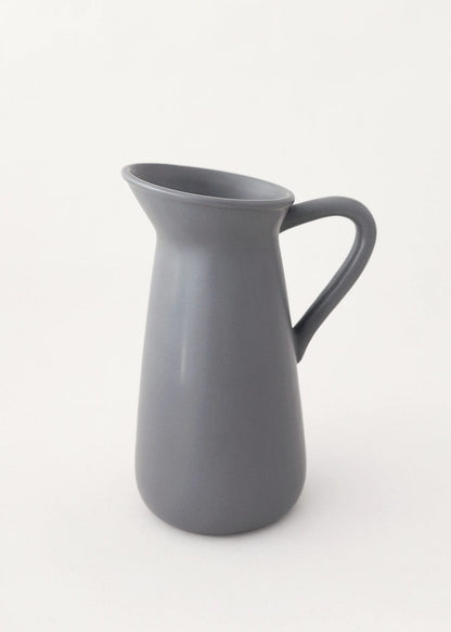Grey Pitcher for Flowers