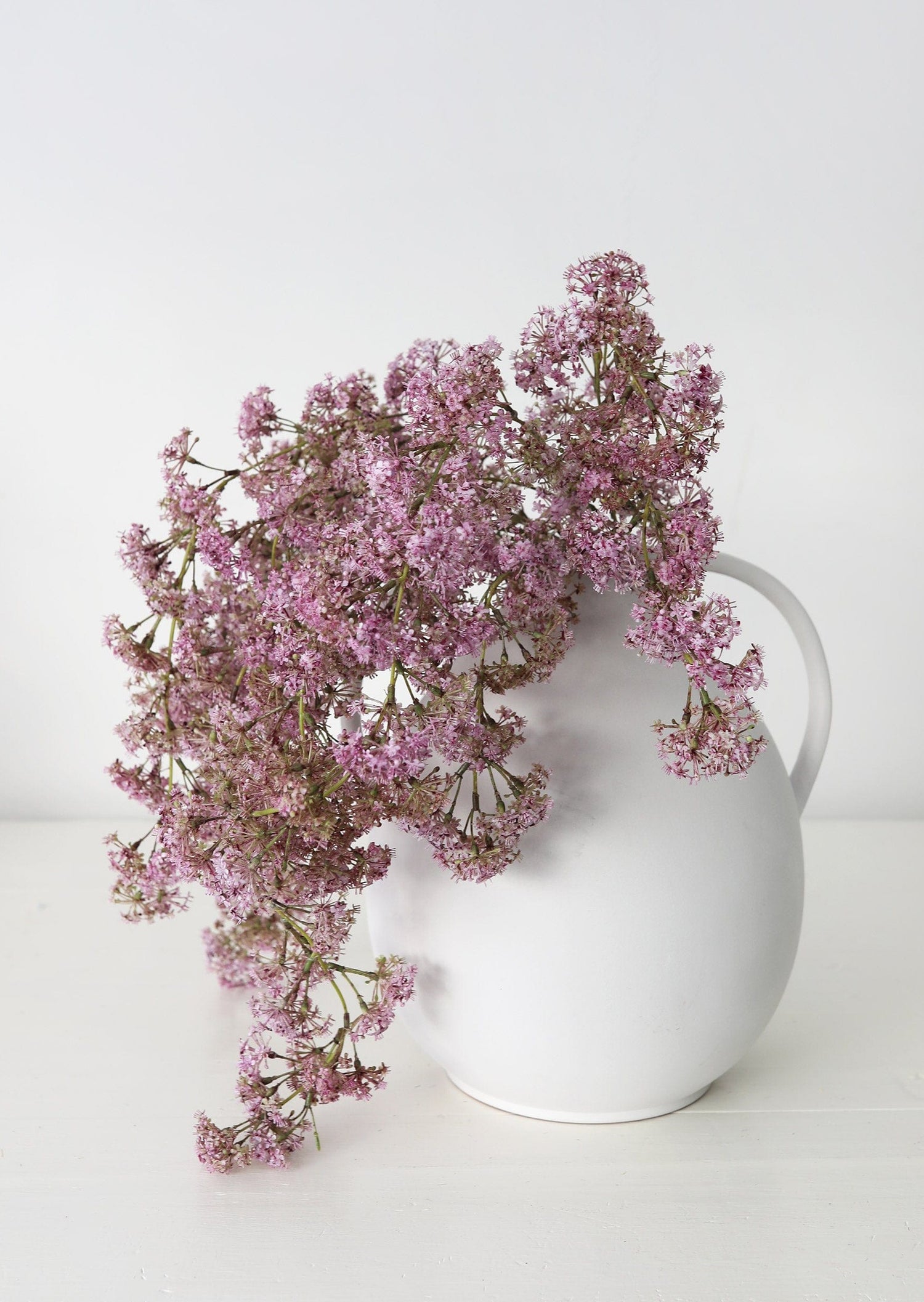 Dreamy Purple Laurel Flowers in Large Vase