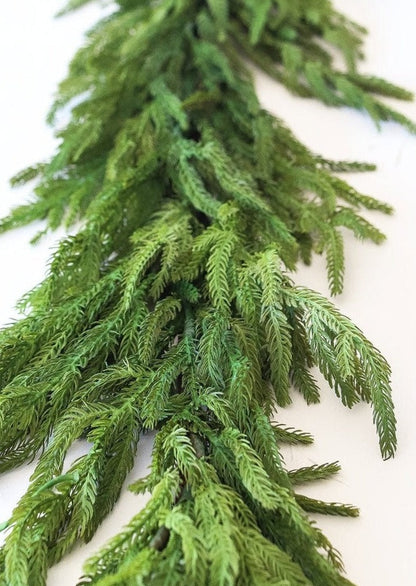 Afloral Real Touch Norfolk Pine Holiday Garland