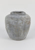 Rustic Textured Grey Concrete Vase at afloral