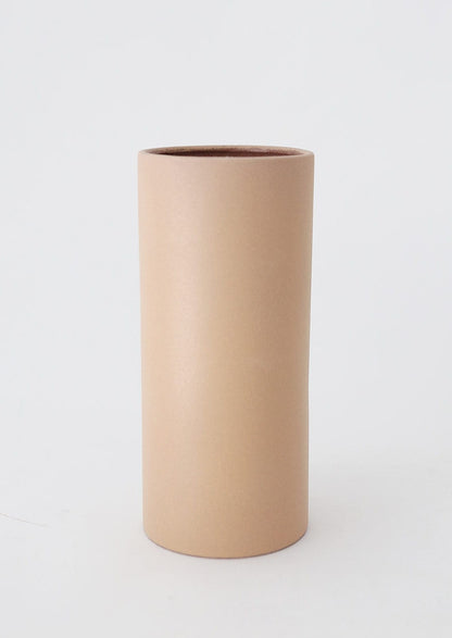 Ceramic Vases Cylinder in Sand Color