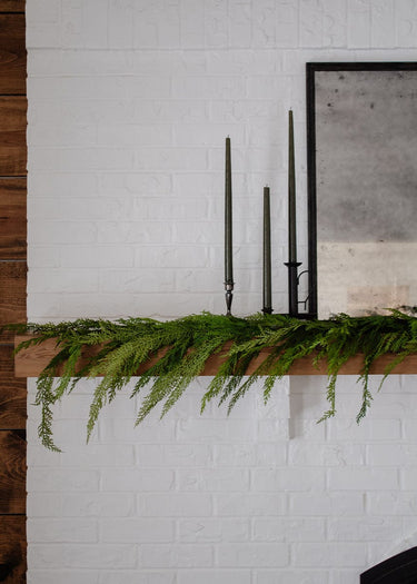 Real Touch Cedar Garland | Best Faux Holiday Greens at Afloral.com