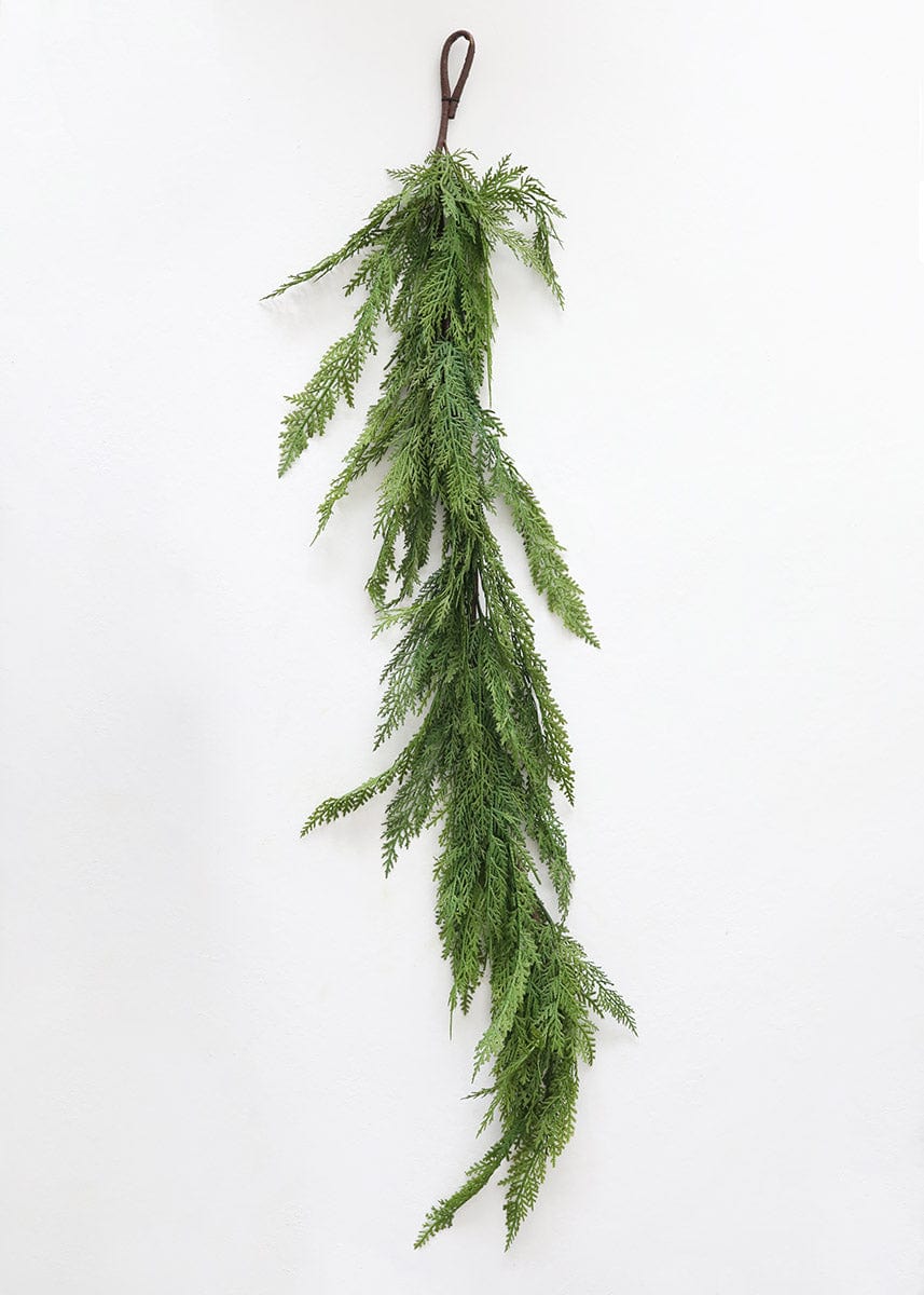 Afloral Artificial Greenery Cedar Garland