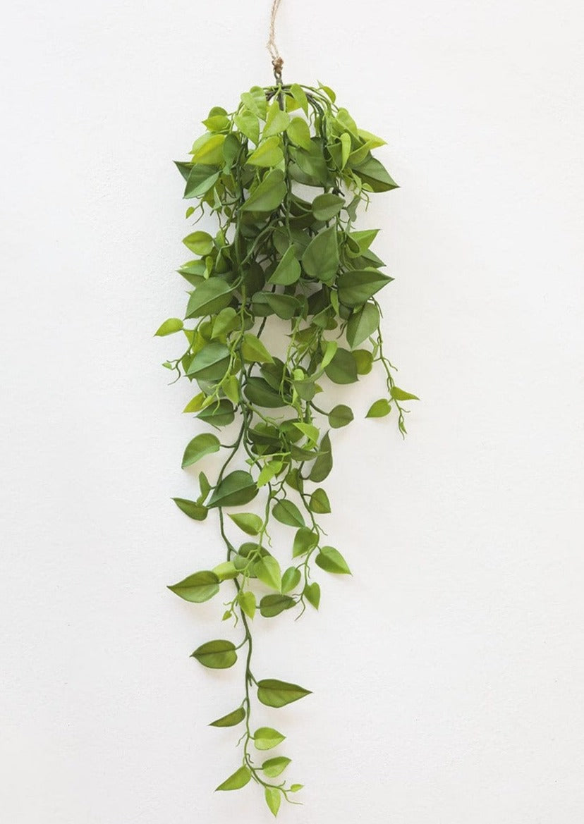 Afloral Artificial Greenery Real Touch Philodendron Bush