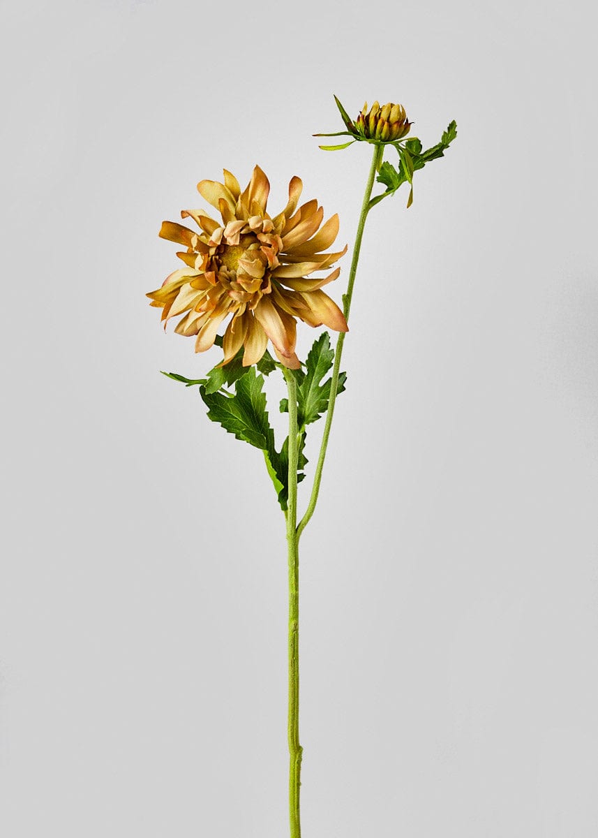 Terracotta Mauve Mum Flower Stem