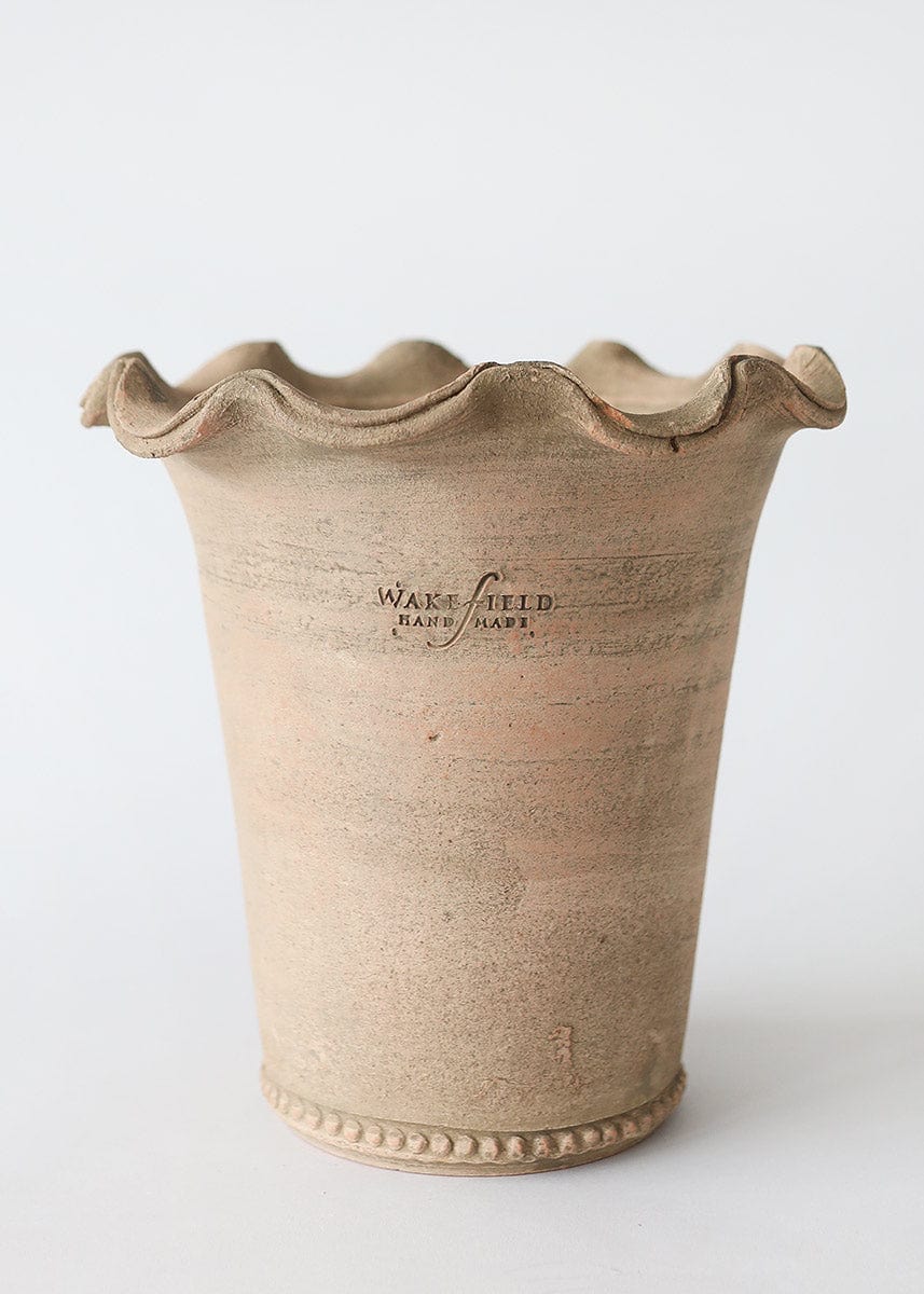 Wakefield Clay Pot with Drainage at Afloral