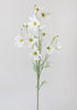 Artificial Wildflowers Cosmos in White