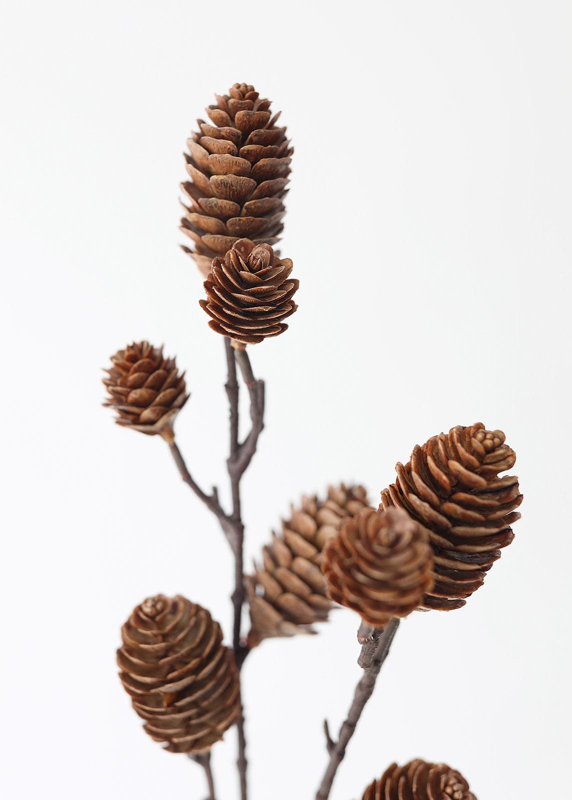 Afloral Artificial Brown Pine Cones