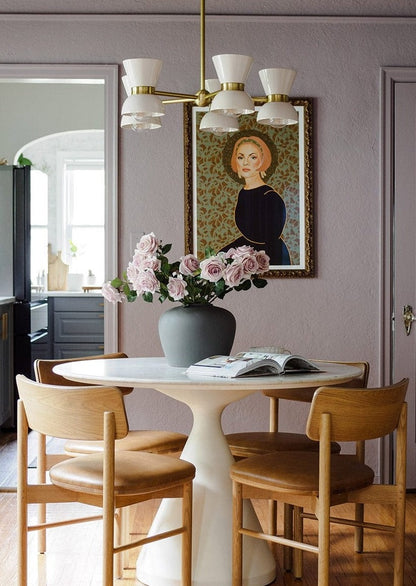 Afloral Smoky Lavender Roses Styled in House