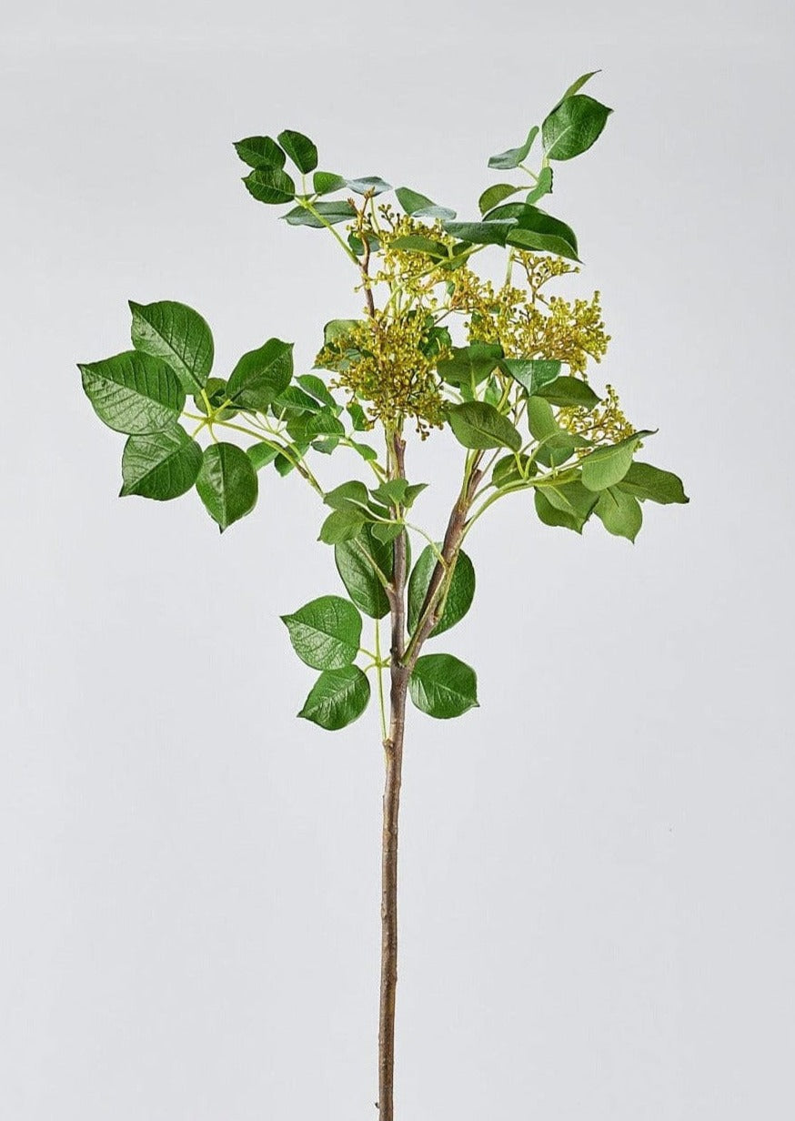 Afloral Faux Greenery in Privet Seeded Branch